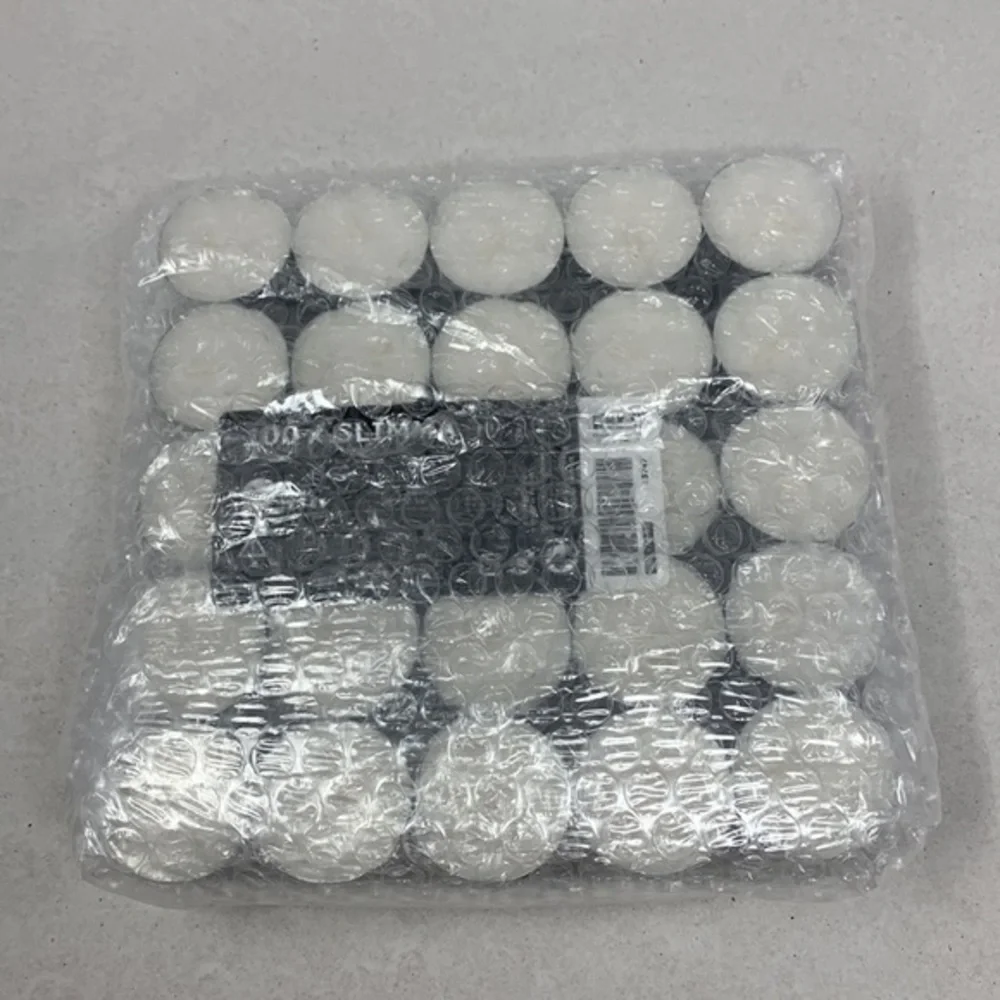 100 piece GLIMMA Unscented tealights 4hr Ikea Sweden for party or emergency new